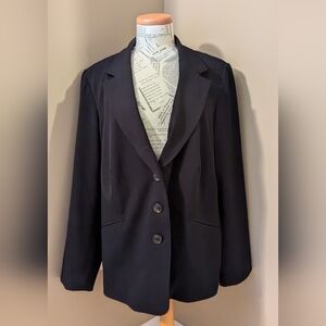 Lane Bryant Black Blazer Suit Jacket 22